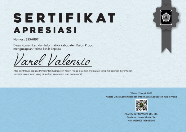 CSIRT Kulon Progo