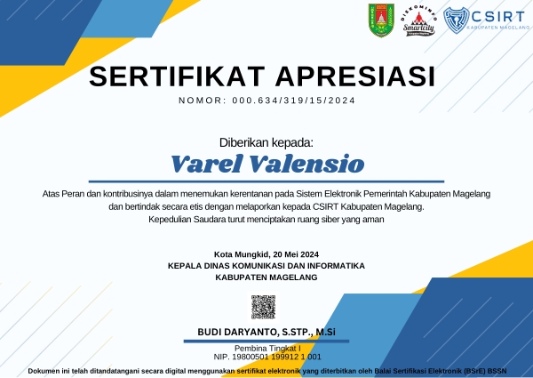 CSIRT Magelang