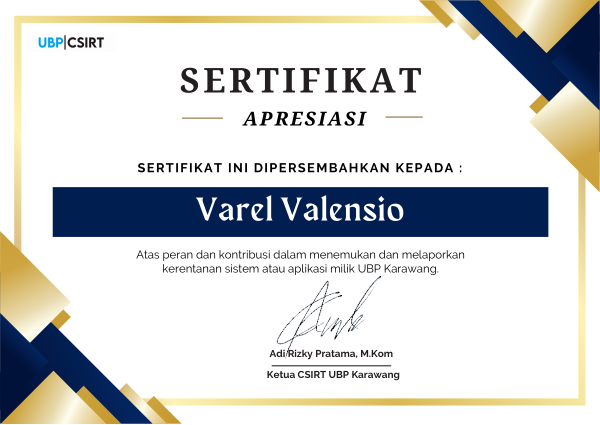 CSIRT UBP