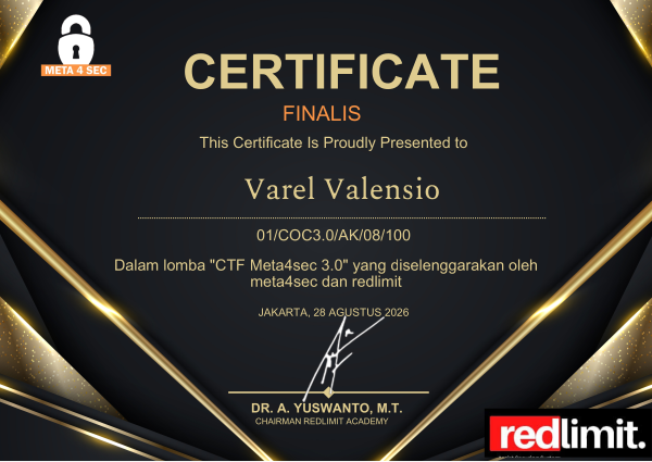 Redlimit Meta4sec CTF